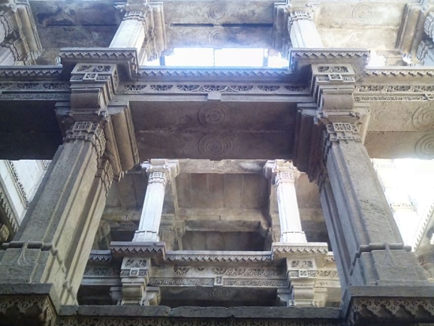 I Visited Adalaj Stepwell To Admire Its Architectural Beauty.