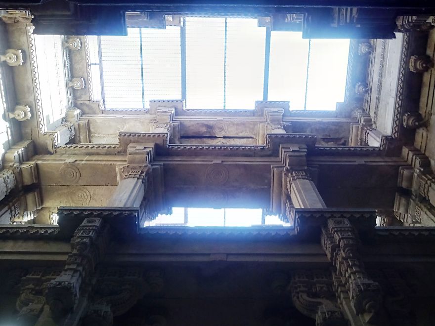 I Visited Adalaj Stepwell To Admire Its Architectural Beauty.