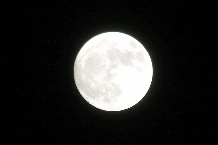 The Supermoon, Not As Big As I Thought It Would Be
