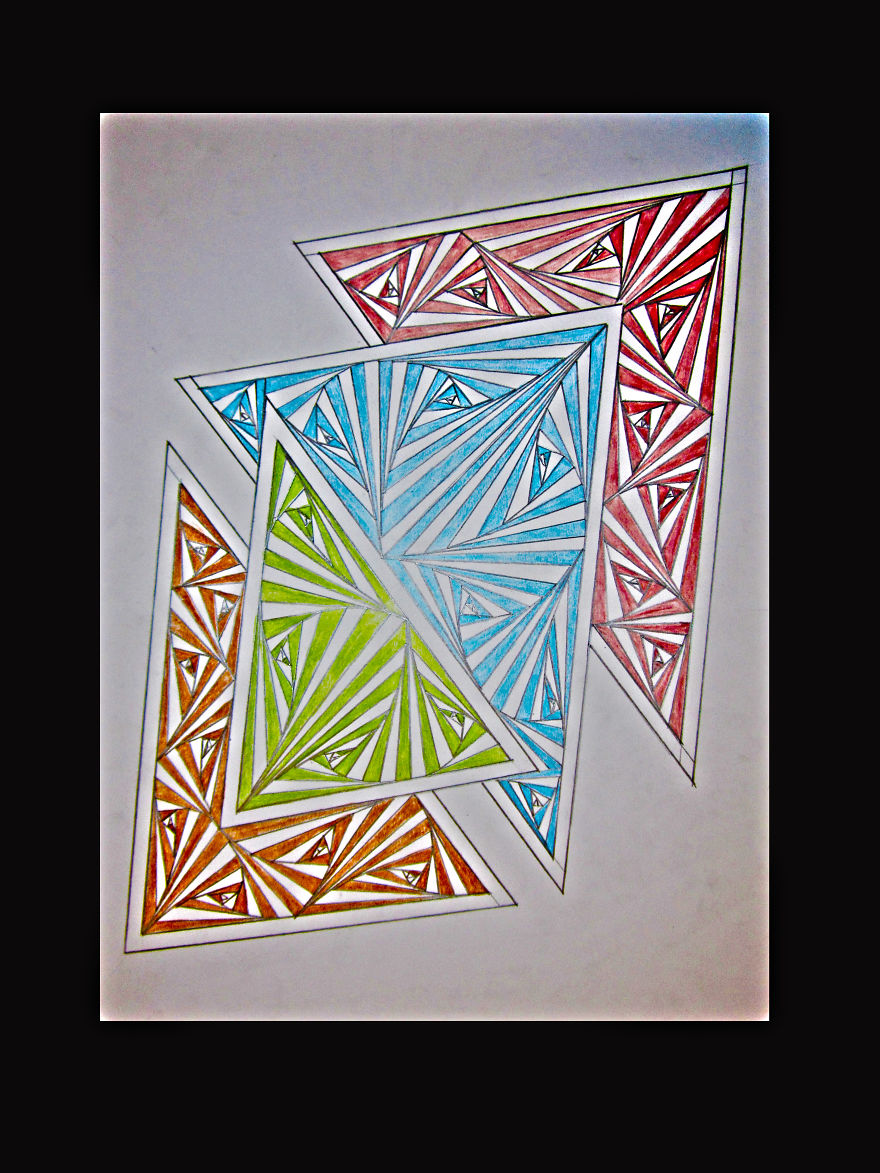 I Make Amazing Geometric Drawings