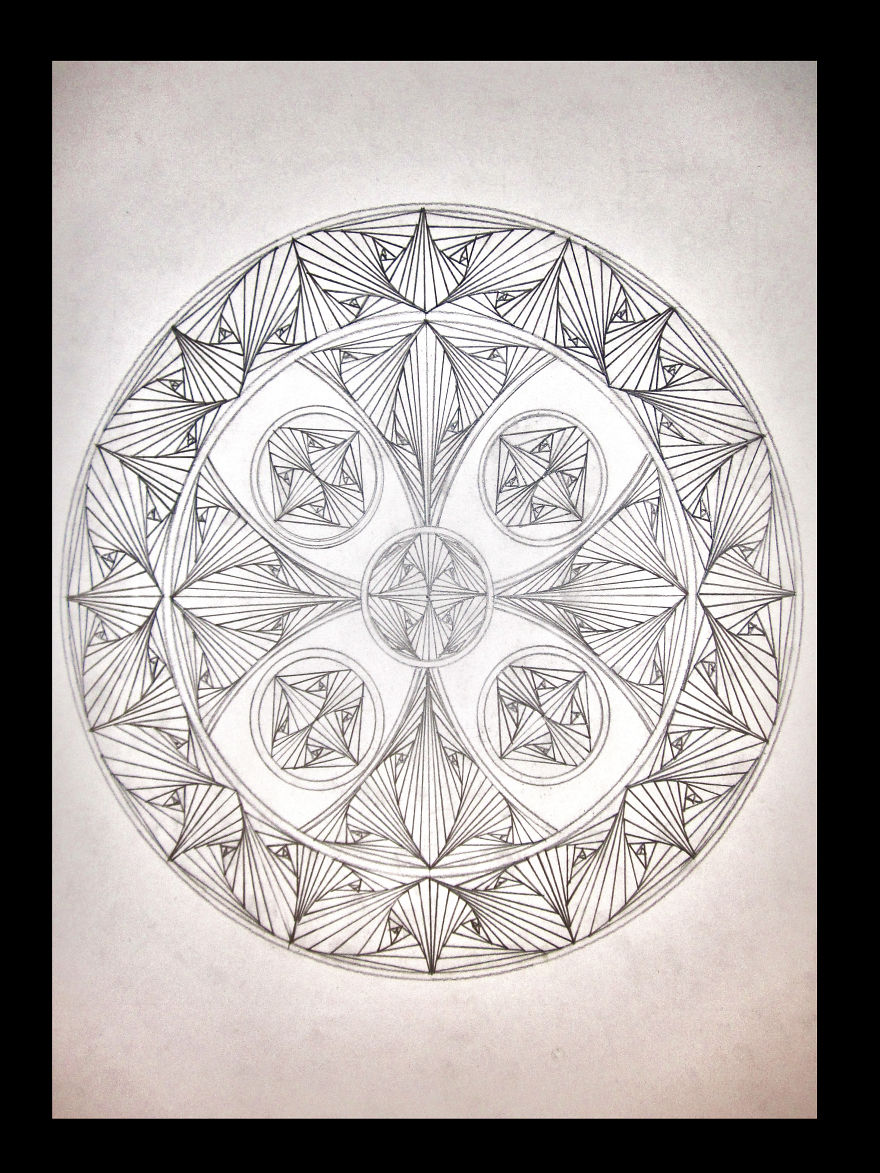 I Make Amazing Geometric Drawings