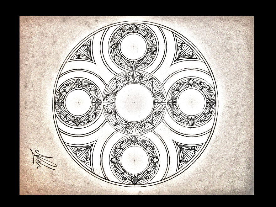 I Make Amazing Geometric Drawings
