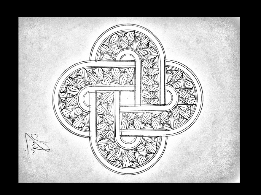 I Make Amazing Geometric Drawings