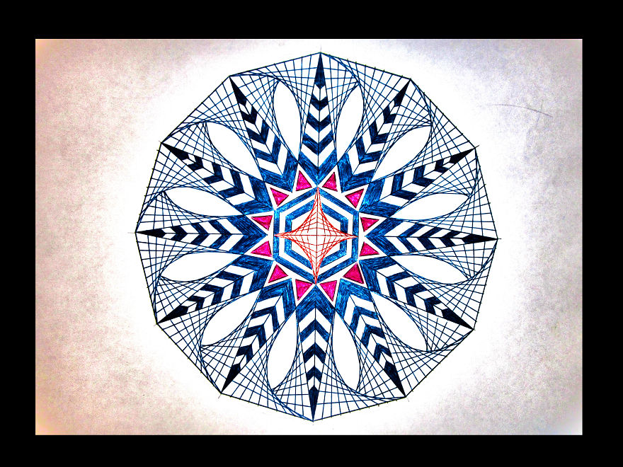 I Make Amazing Geometric Drawings