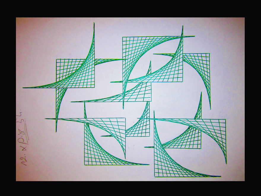 I Make Amazing Geometric Drawings
