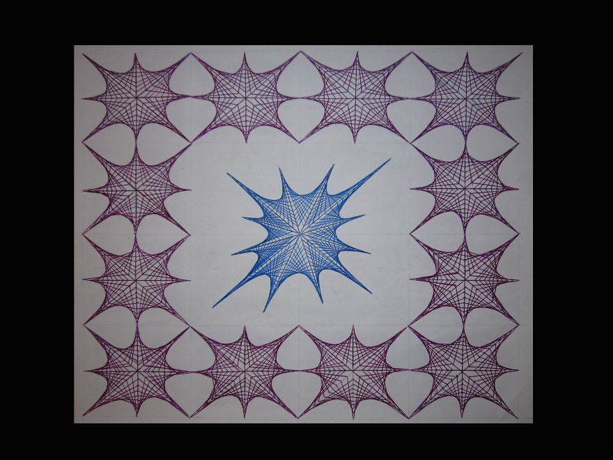 I Make Amazing Geometric Drawings