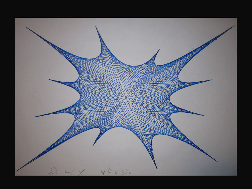 I Make Amazing Geometric Drawings