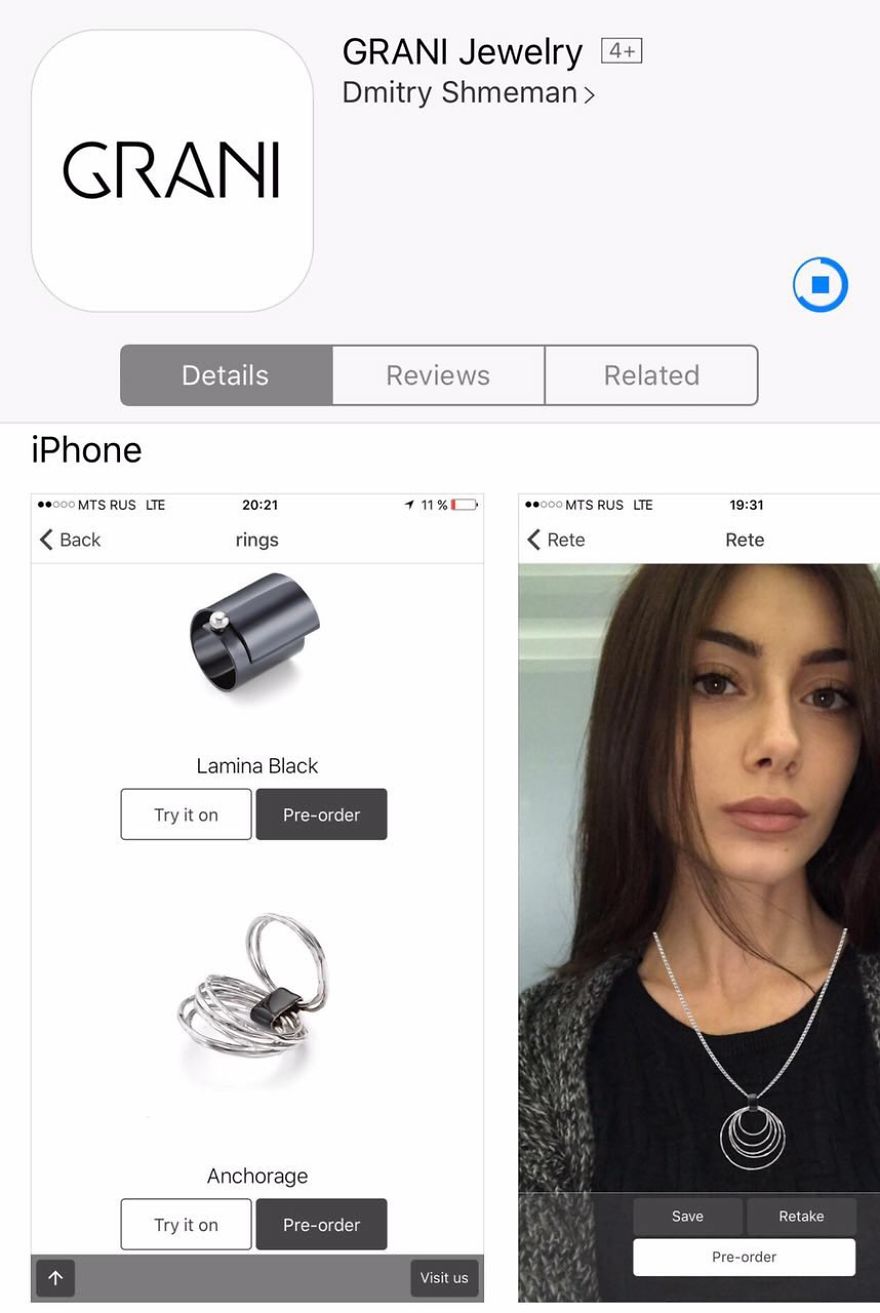 Jewelry Enthusiasts From Moscow Launched A Crowdfunding Campaign With The Fist Ever Universal Virtual Fitting Room App