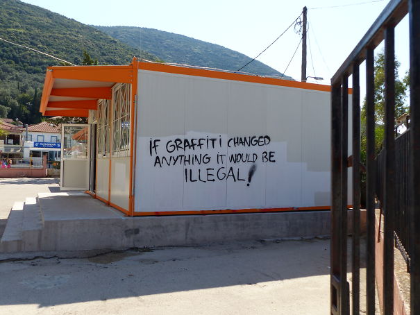 Graffiti In Greece.