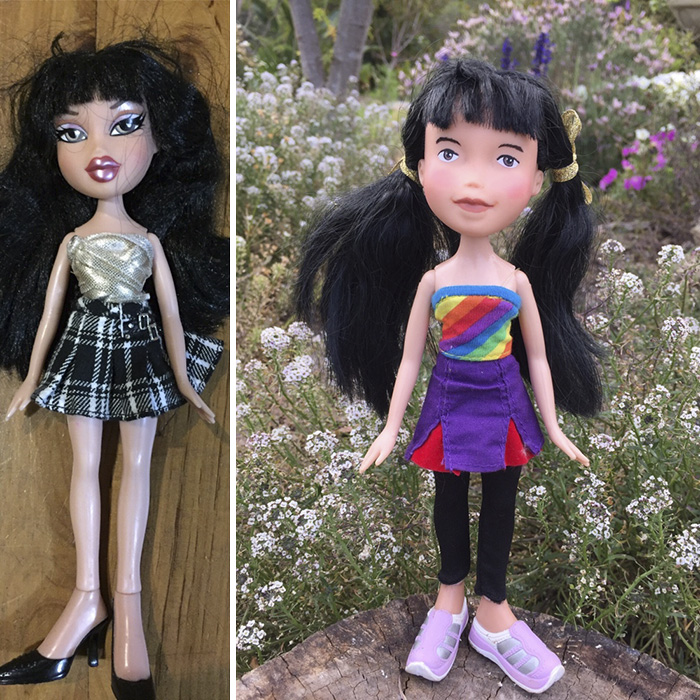 Perfectly Imperfect: I Upcycle My Dolls By Giving Them A More Natural Look