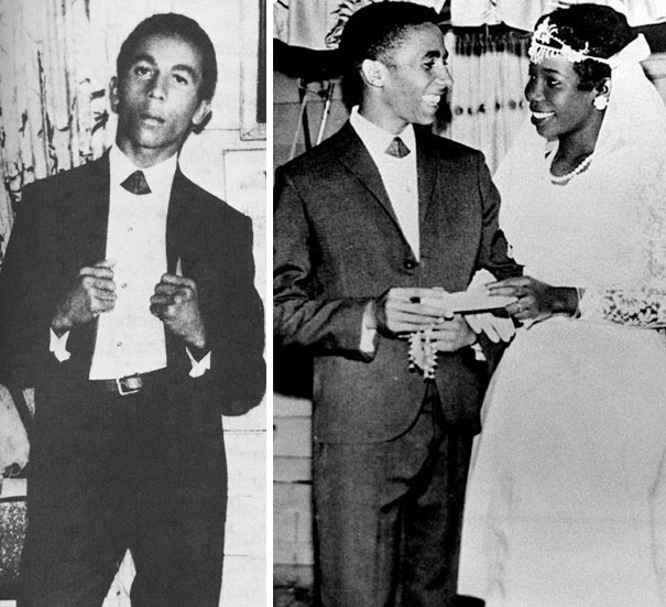 20-Year-Old Bob Marley At His Wedding Day, 1966