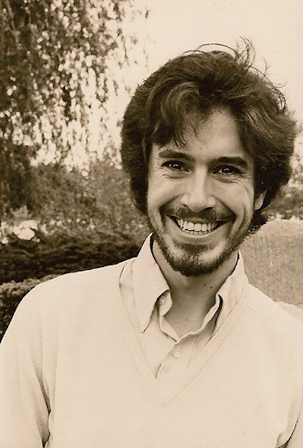 22-Year-Old Stephen Colbert On His University Campus, 1986