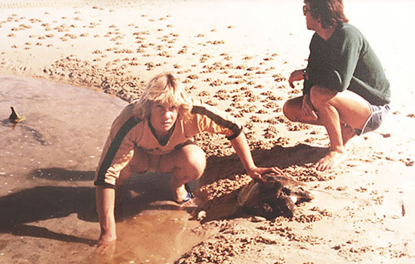 Young Steve Irwin