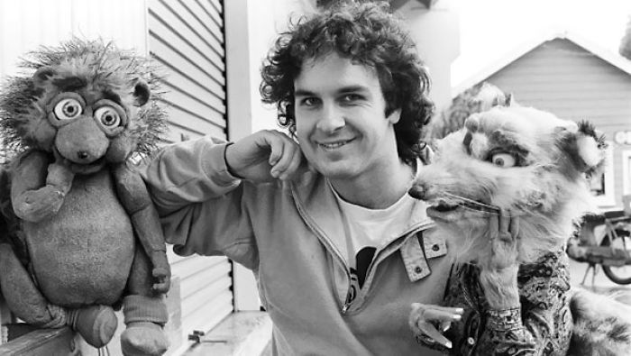 Peter Jackson With Puppets For Meet The Feebles, 1989