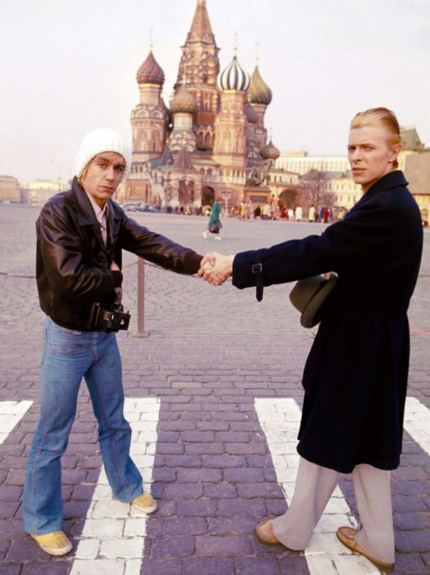 David Bowie And Iggy Pop In Moscow, 1976