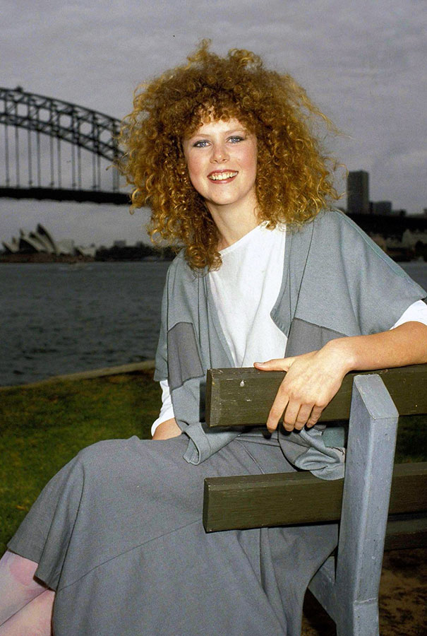 16-Year-Old Nicole Kidman At A Private Photo Session Following The Release Of Her Movie "Bmx Bandit" In Sydney, 1983