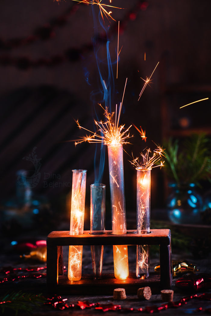 I Photograph Festive Still Lifes With Sparkles!