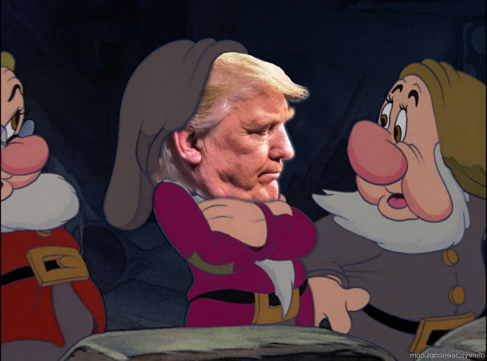 Grumpy Trump