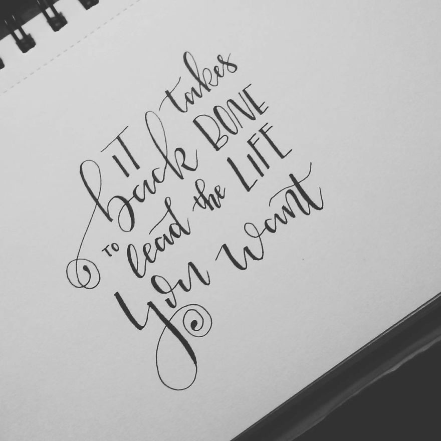 Started Doing Lettering For About A Year Now, Here's Some Of The Newest Ones Started Doing Lettering For About A Year Now, Here's Some Of The Newest Ones