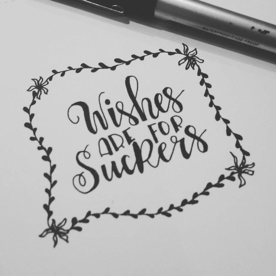 Started Doing Lettering For About A Year Now, Here's Some Of The Newest Ones Started Doing Lettering For About A Year Now, Here's Some Of The Newest Ones