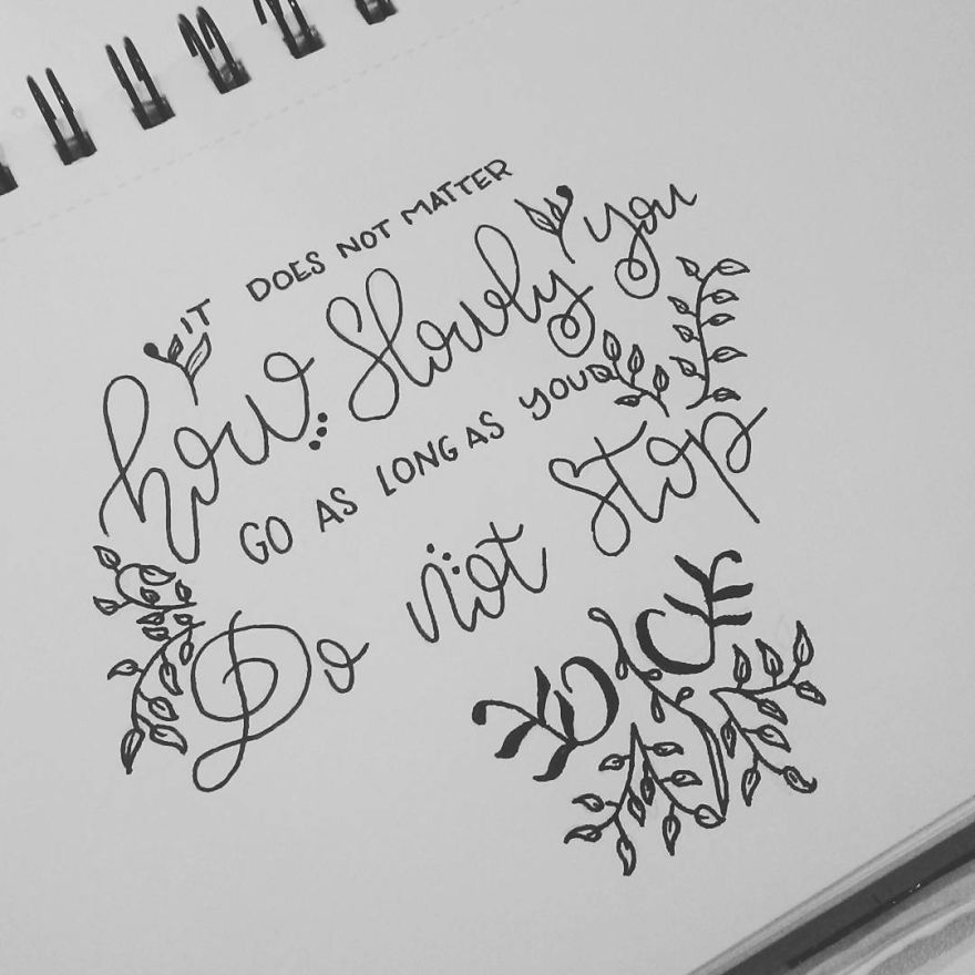 Started Doing Lettering For About A Year Now, Here's Some Of The Newest Ones Started Doing Lettering For About A Year Now, Here's Some Of The Newest Ones