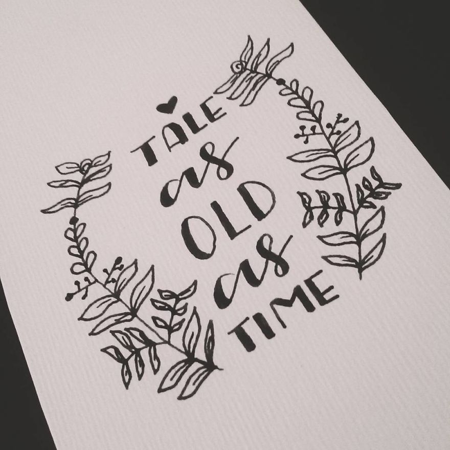 Started Doing Lettering For About A Year Now, Here's Some Of The Newest Ones Started Doing Lettering For About A Year Now, Here's Some Of The Newest Ones