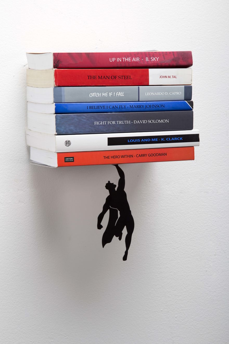 Supershelf - Floating Bookshelf By Artori Design