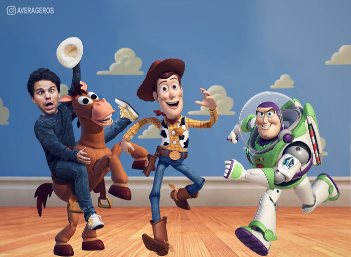 When I Met Buzz And Woody, I Fell Of A Horse And Broke My Wrist...