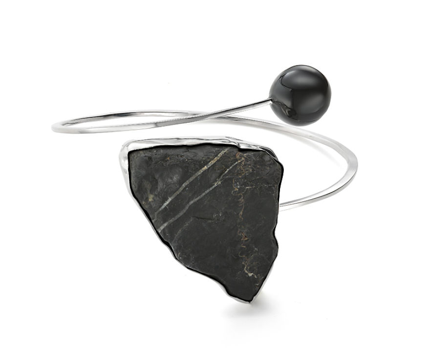 Jewellery Collection Made Of 100% Recycled Sterling Silver And Natural Stones