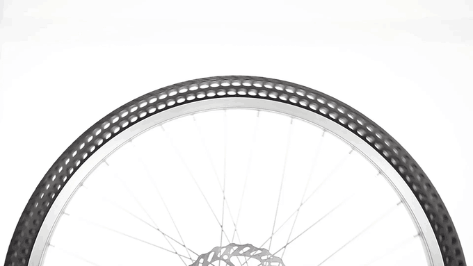 New Airless Bike Tires That Will Never Get Flat