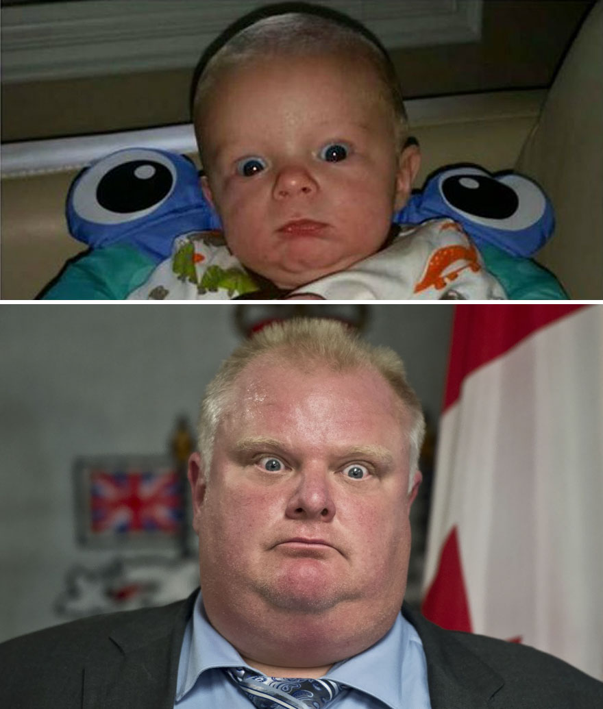 This Baby Looks Like Rob Ford