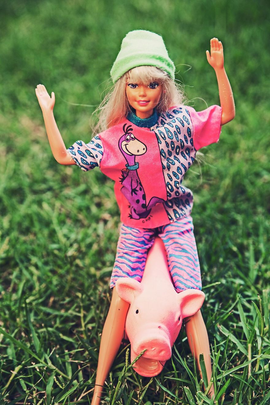 I Take Photos Of Barbie Trying To Show A Funny Perspective Of Real Life
