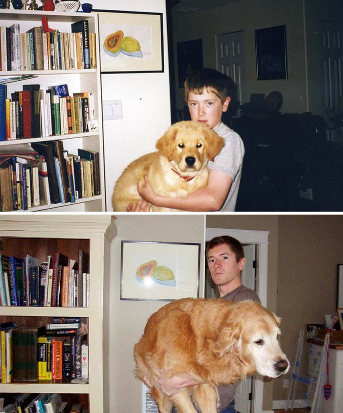 My Dog Midas And Myself After A Decade Together