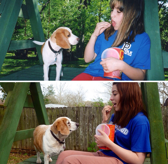 My Best Friend And Me 10 Years Ago And Now