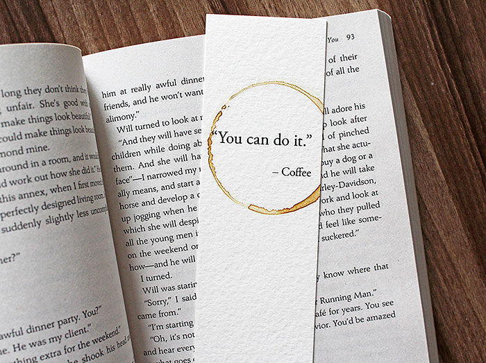 You Can Do It Coffee Bookmark