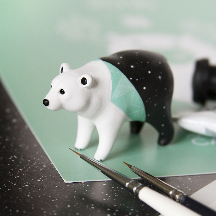 Tiny Animal Sculptures That I Create From Polymer Clay