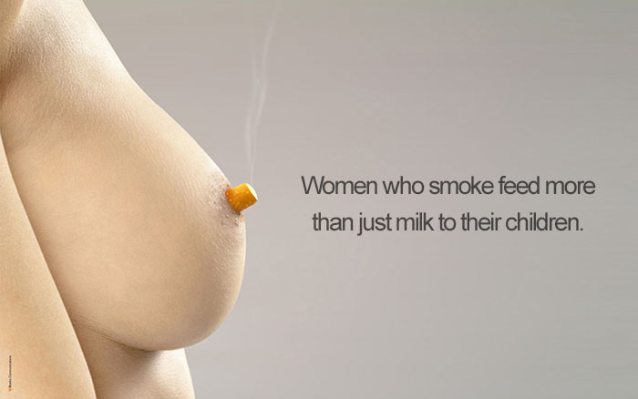 Women Who Smoke Feed More Than Just Milk To Their Children