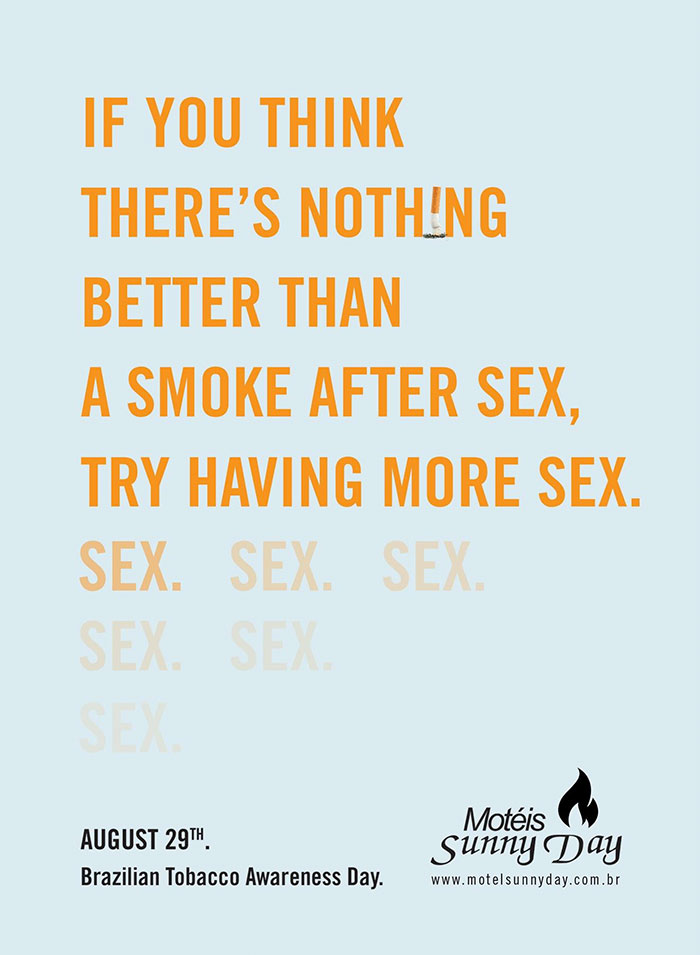 More Sex, Less Cigarette