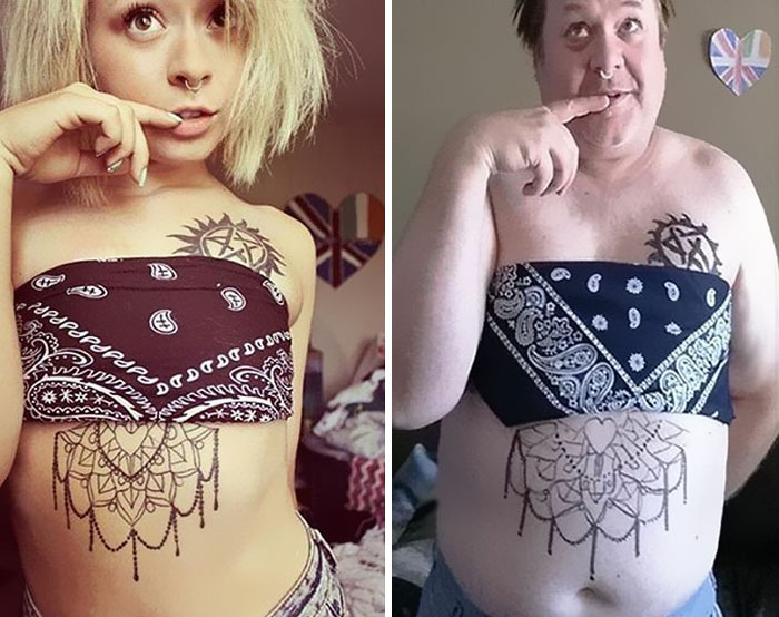 Dad Who’s Been Trolling Daughter By Recreating Her Racy Selfies Now Has 2x More Followers Than Her