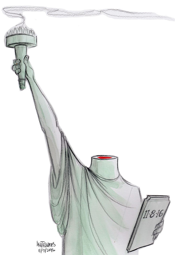 Trump Caricature
