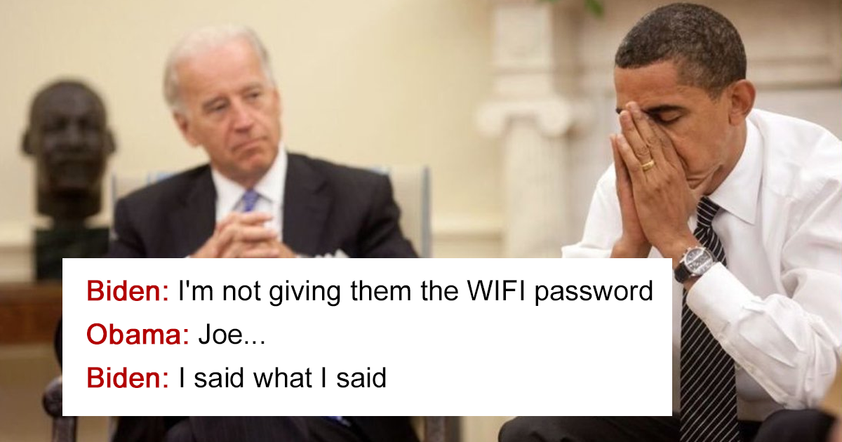 77 Hilarious Conversations Between Obama And Biden Are The Best Medicine  After This Election | Bored Panda