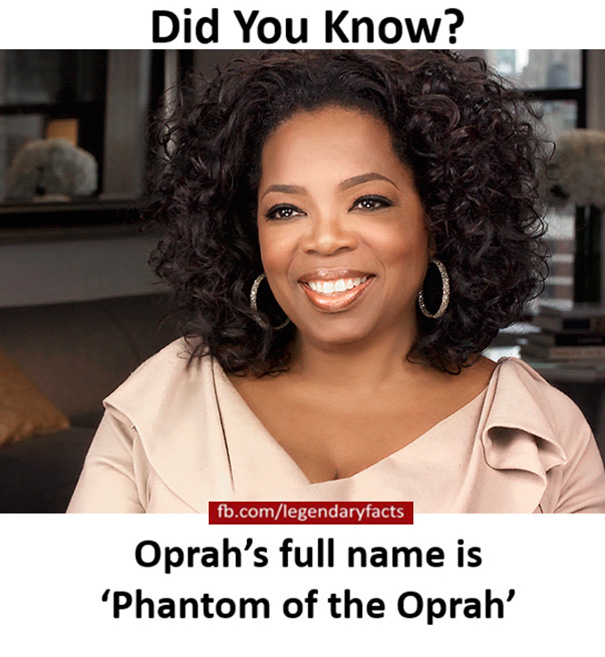 Oprah's Full Name