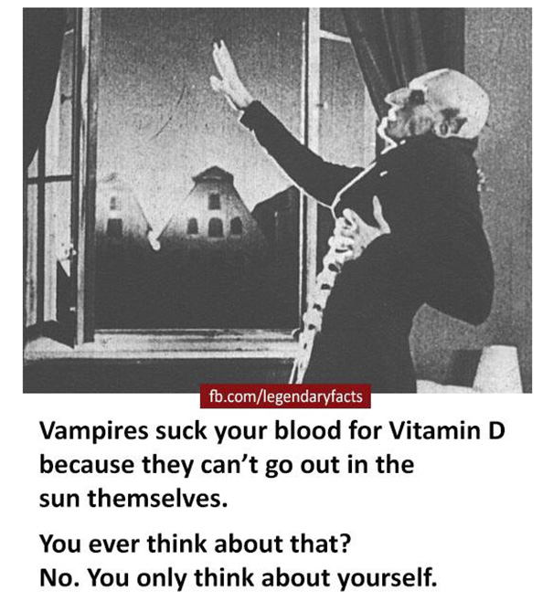 Why Do Vampires Suck Blood