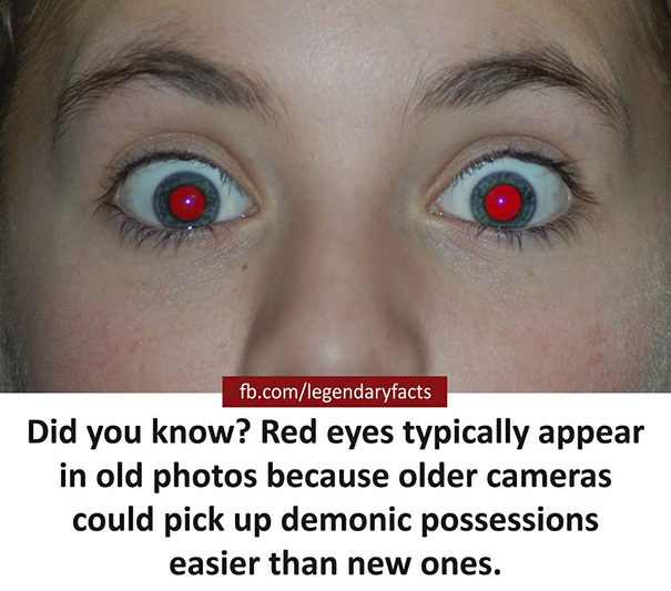 Red Eyes In Photos