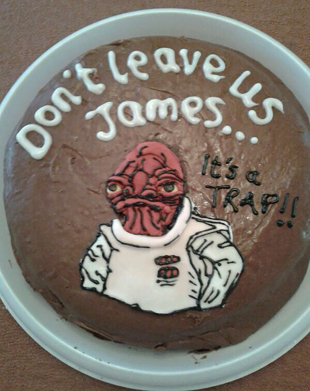 50 Funniest Farewell Cakes That Employees Ever Got | Bored Panda