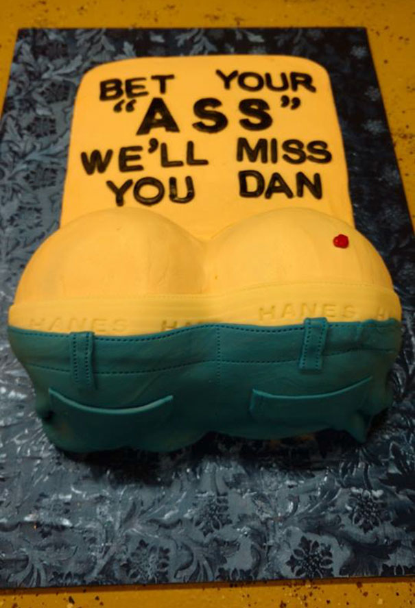 Farewell Cake For A Co-Worker