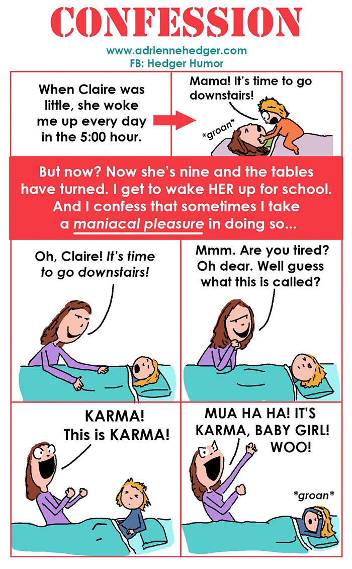 91 Hilarious Cartoons That Sum Up What It's Like To Be Married with Kids |  Bored Panda