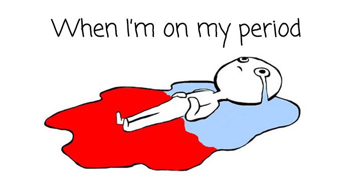 Image result for on my period