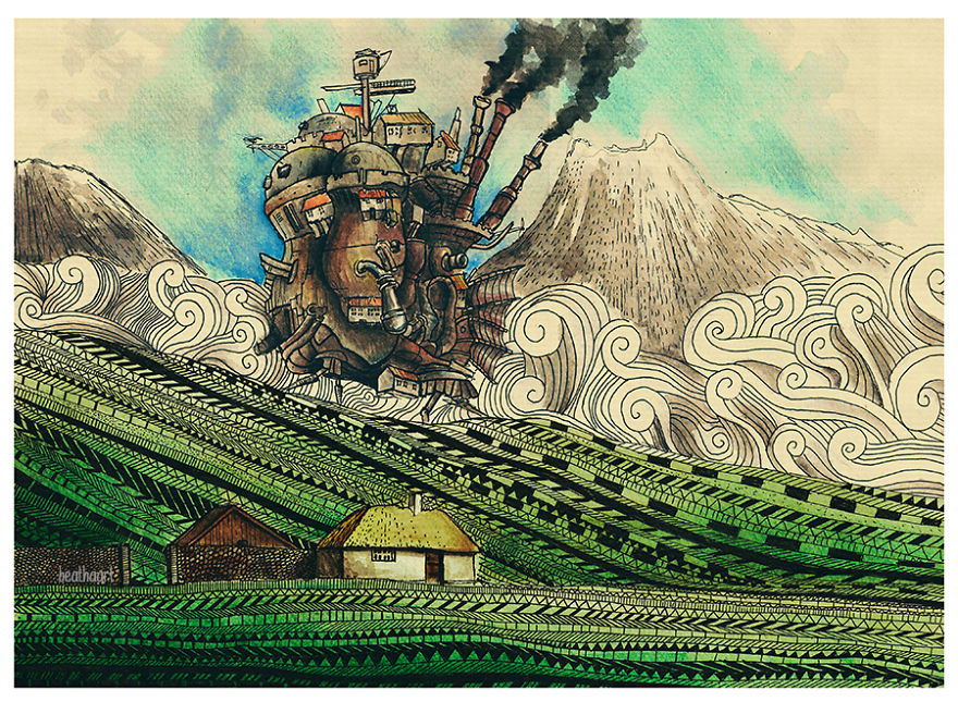 Howl's Moving Castle By Beatha