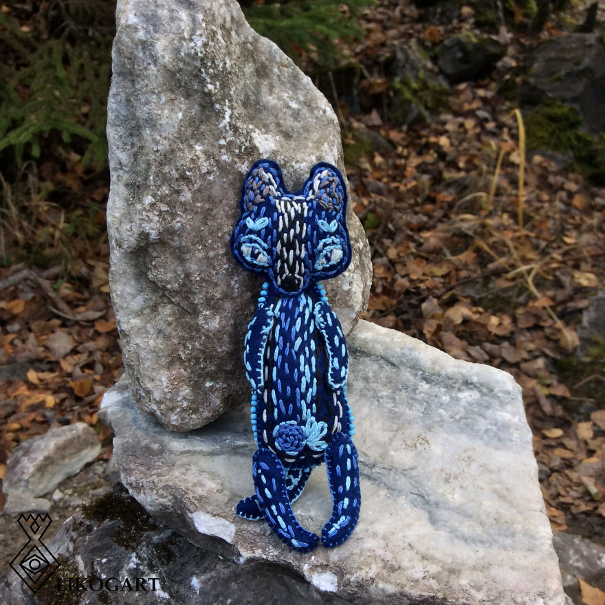 I Make This Artdoll Berry Wolf
